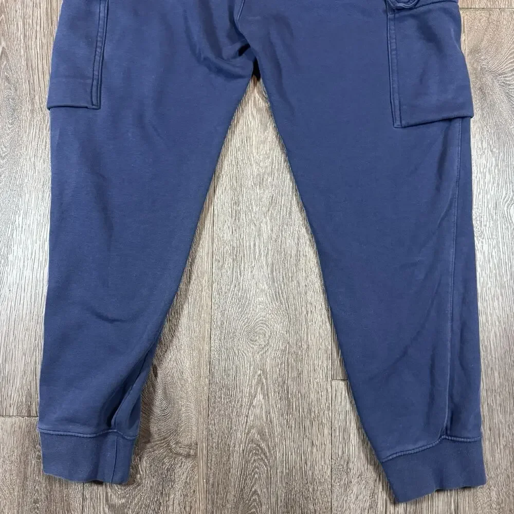 Nike Joggers Mens Small Sportswear Club Fleece Cargo Blue CD3129-410